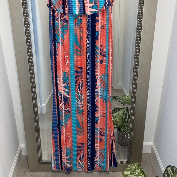 Colorful Maxi Dress Tank Top - Picture 3 of 7